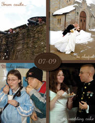 Our Story: meeting, wedding