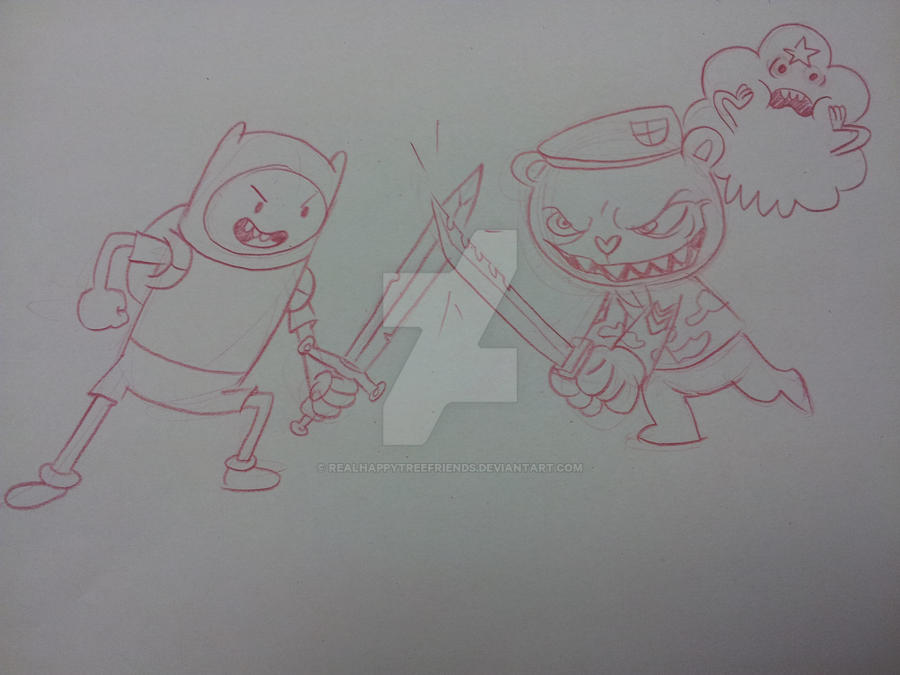 HTF and Adventure Time by RealHappyTreeFriends on DeviantArt