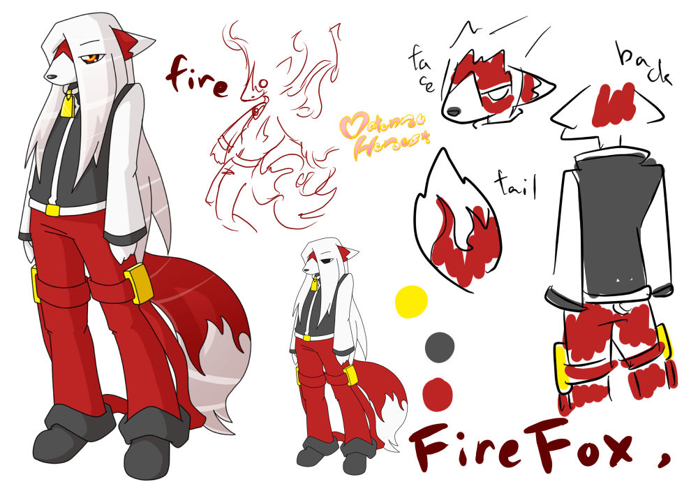 fire fox. by dlrowdog on DeviantArt