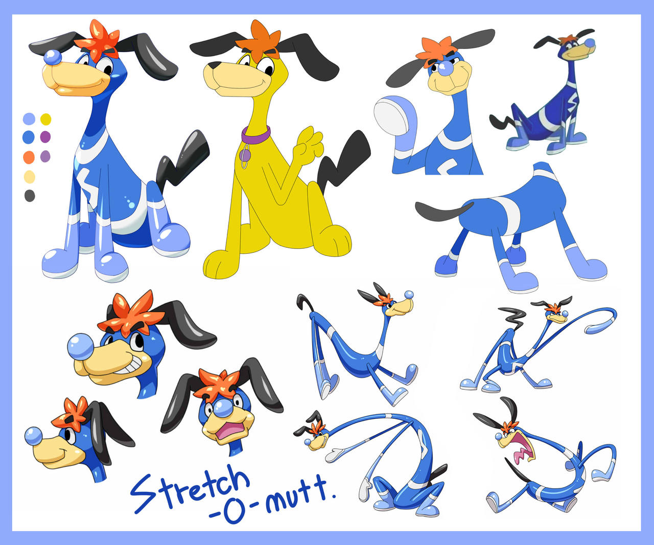 Mlp Stretch Stretch-o-mutt New sheet. by dlrowdog on DeviantArt