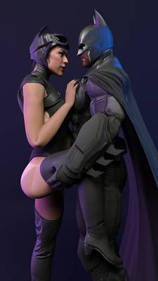 Batman and Catwoman