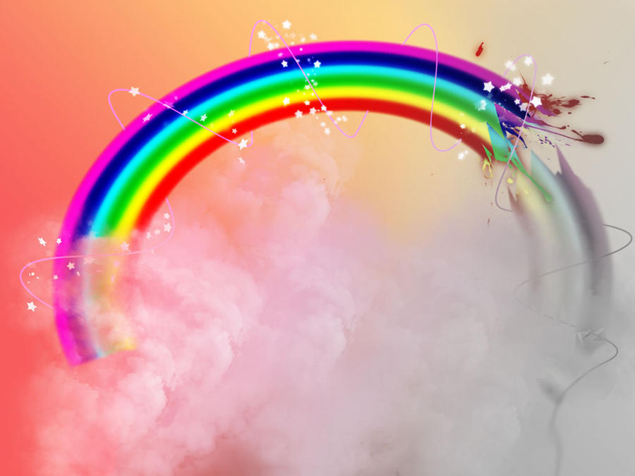 Weak Rainbow Broken Rainbow by Kopikutyifan on DeviantArt