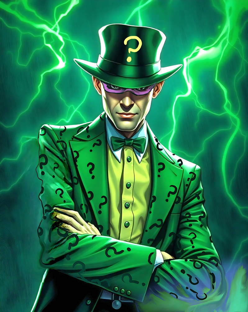 True Riddler The Riddler by DavidSteward1980 on DeviantArt