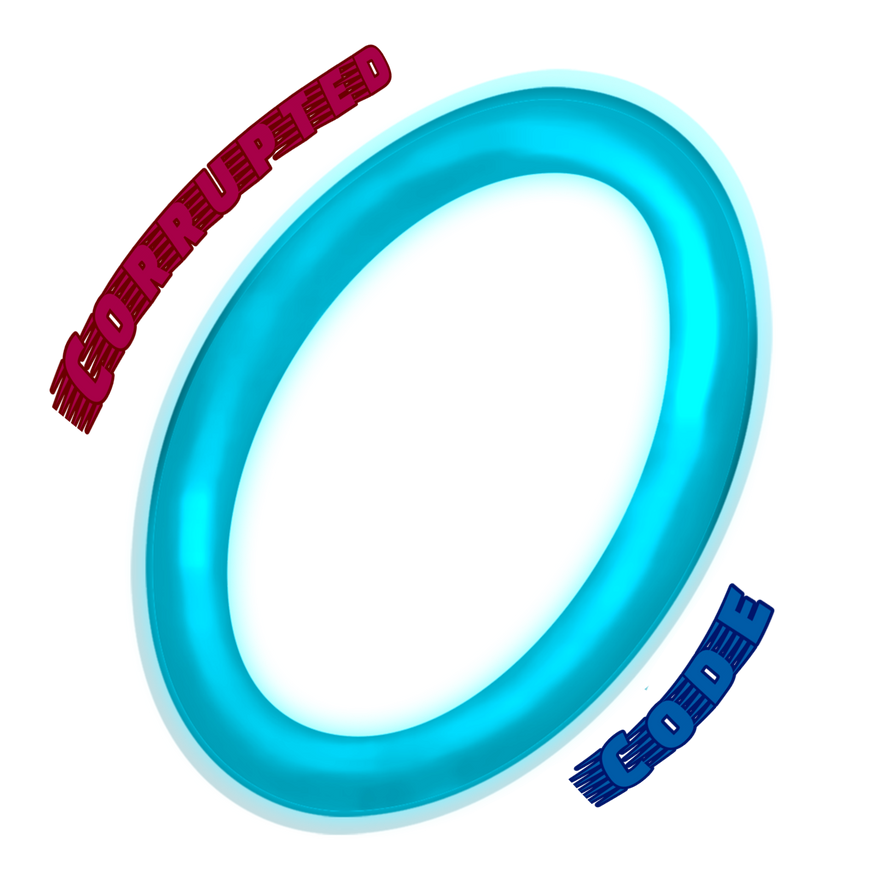 Corrupted Code Logo PNG/Template (see Description) by ...