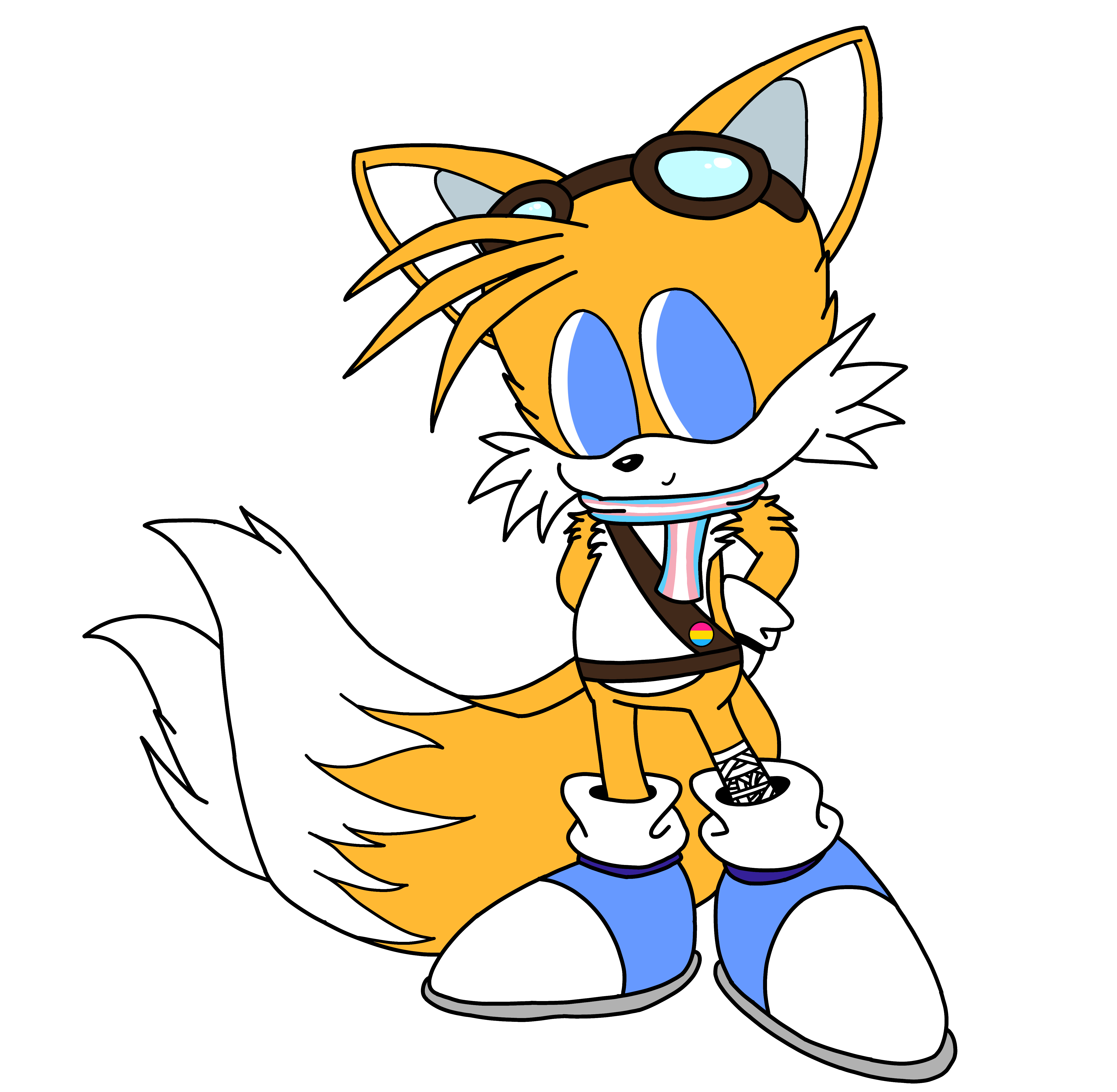 Allen Tails My AU Version Of Tails (PNG) (read description) by SEKittentail2008 on ...