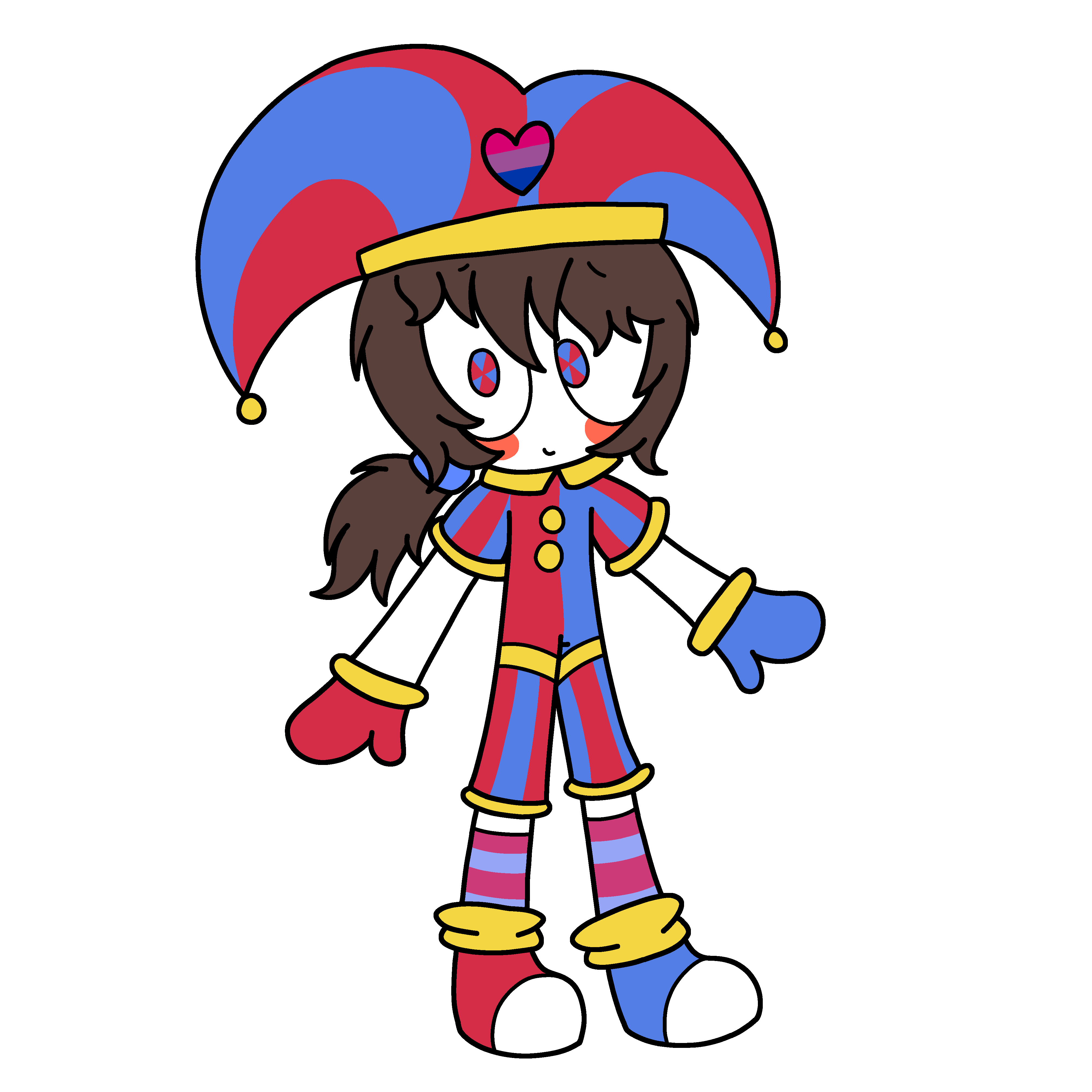 Pomni (AU-Ification) :3 by SEKittentail2008 on DeviantArt