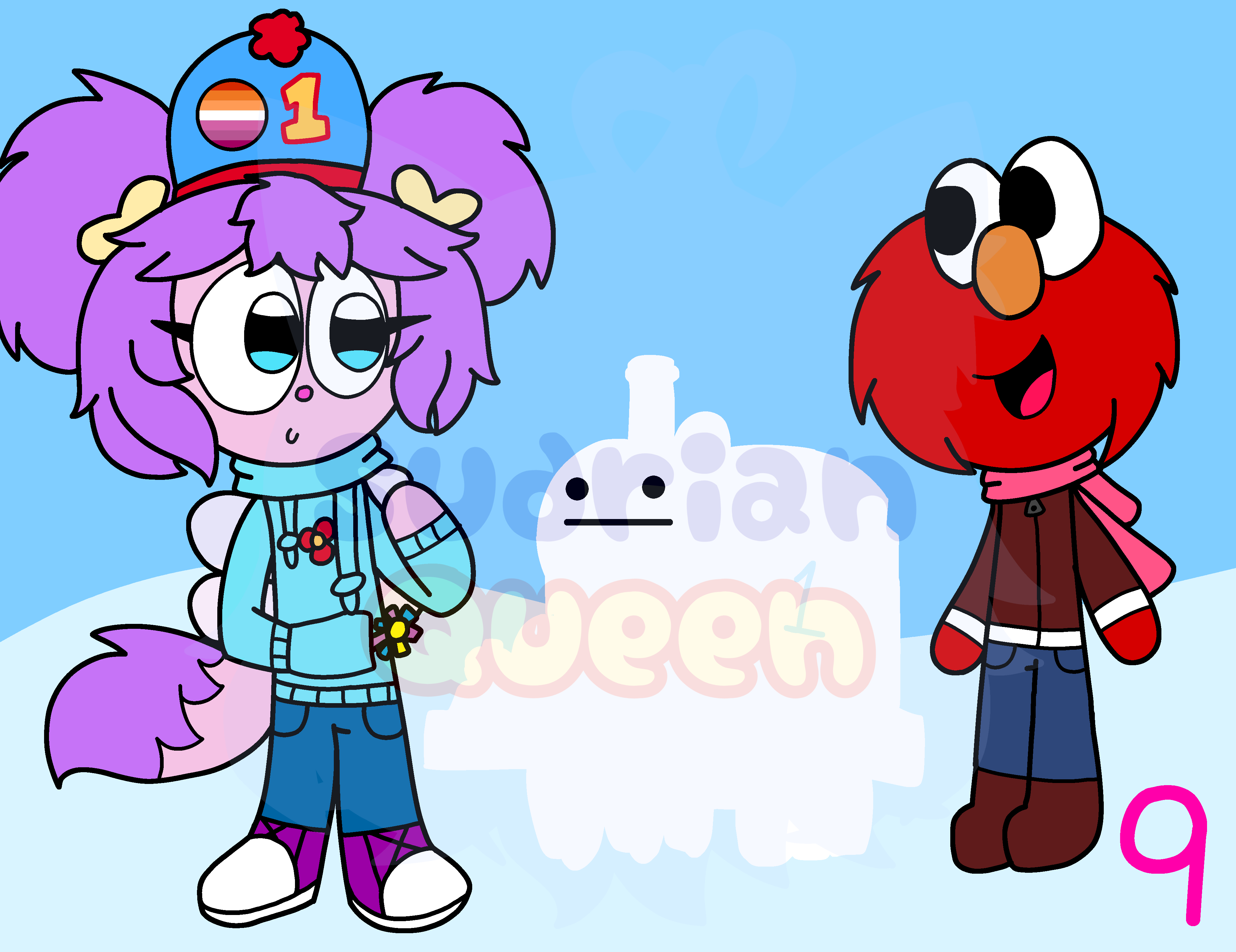 Snow Engine (SCC Day 9) by SarahTheSudrianQueen on DeviantArt
