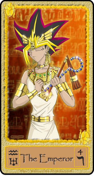 The Emperor - Egyptian Tarot