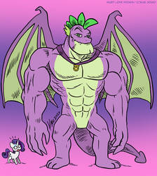 Beefcake Spike by MustLoveFrogs