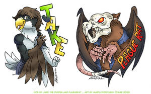 COM: Plague And Jake Badges