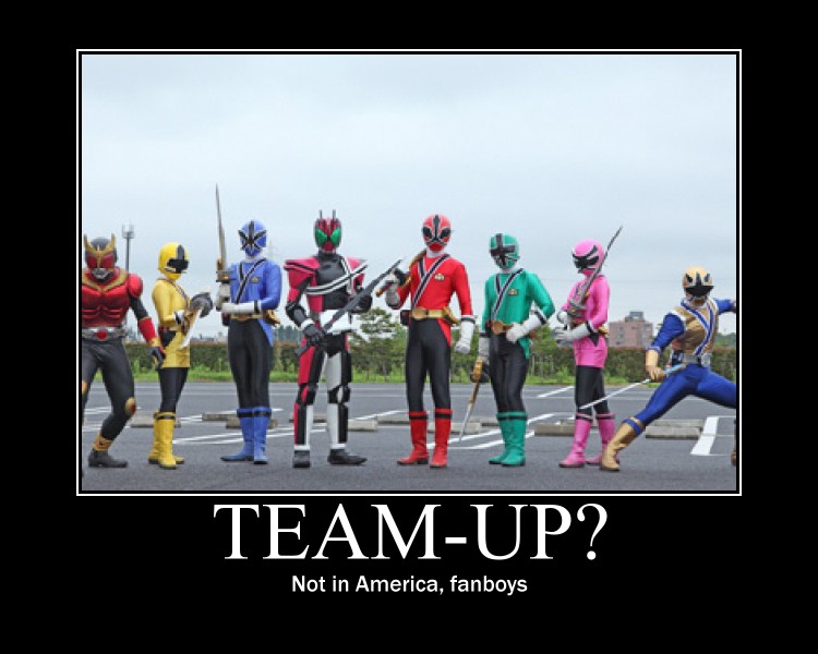 Power Rangers AND Kamen Rider?