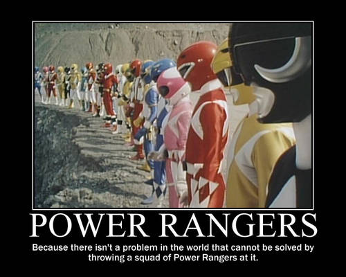 Lotta Power Rangers