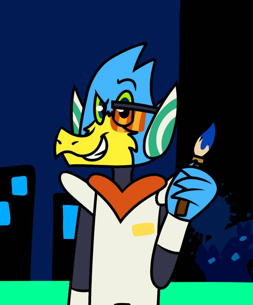 Berdly Deltarune Fanart by PrisSnowmanSeal123 on DeviantArt