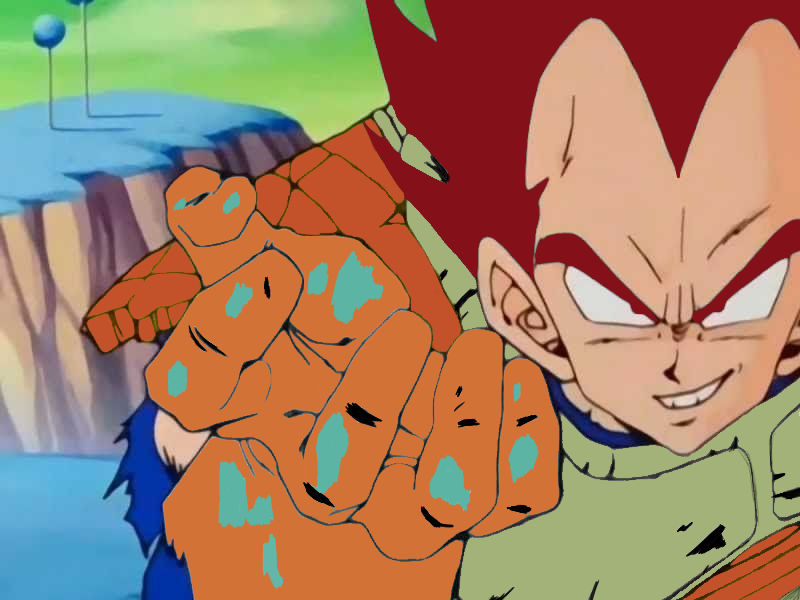 Vegeta Color Vegeta Original Color Scheme