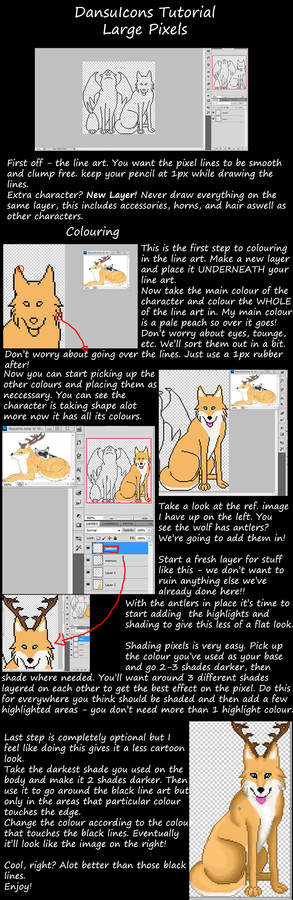 DansuIcons' Large Pixel Tutorial