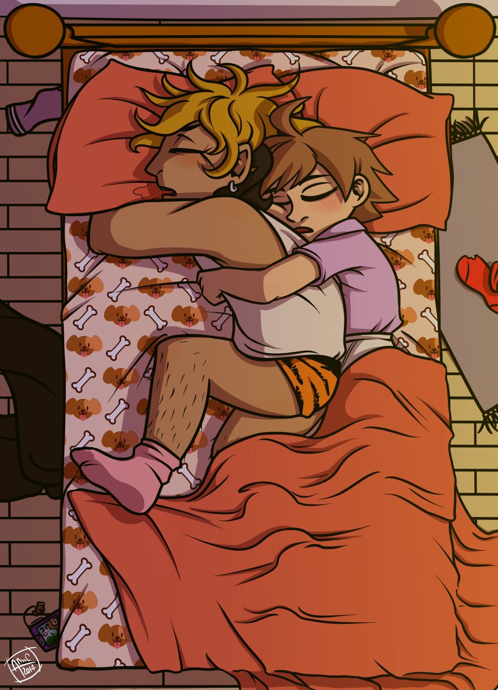 Sleeping together