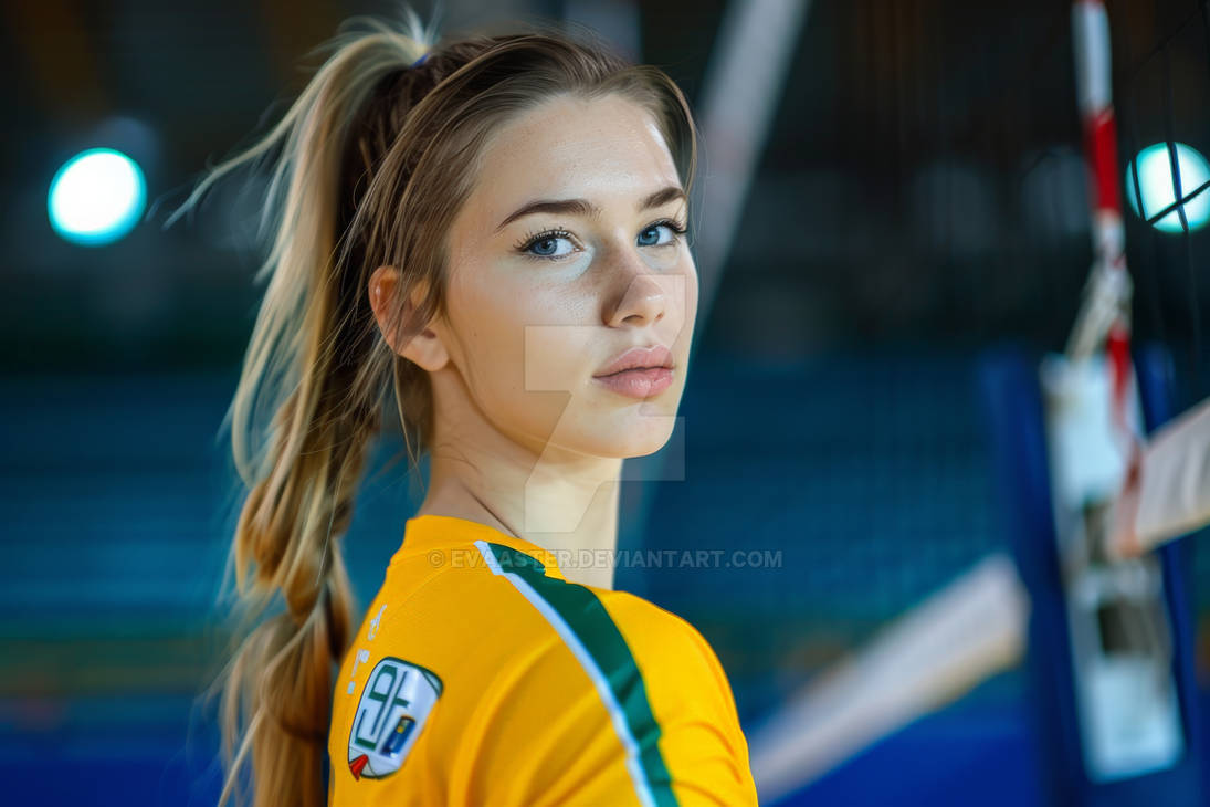 Women's Volleyball Player 025 by EvaAster on DeviantArt