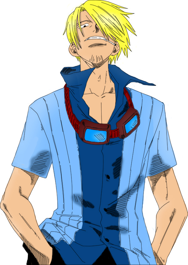 Sanji Painted on photoshop