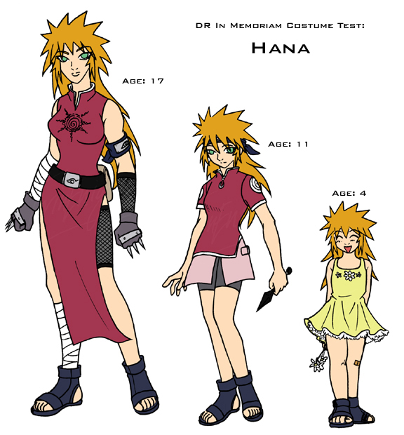 DR Costume Test - Hana by TwinEnigma