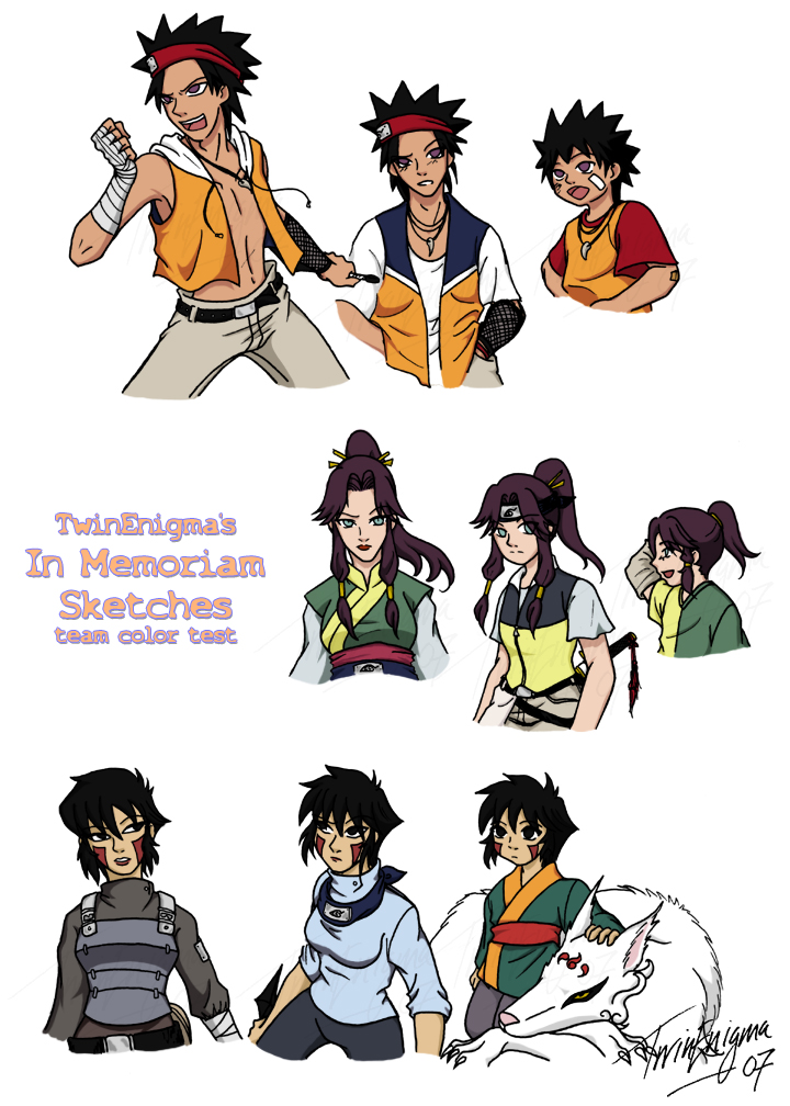 DR In Memoriam Sketch Dump 4 by TwinEnigma