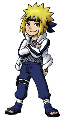 Commission - Chibi Young Minato Namikaze