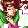 Sailor Jupiter Art card