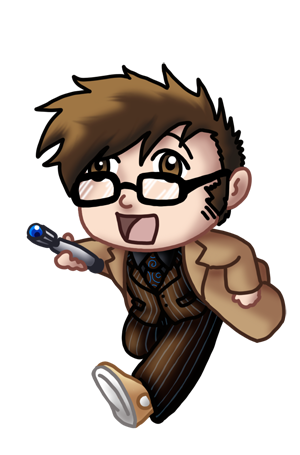 Chibi 10th Doctor v2