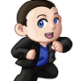 Chibi 9th Doctor v2
