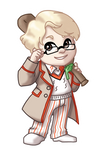 Chibi 5th Doctor by TwinEnigma