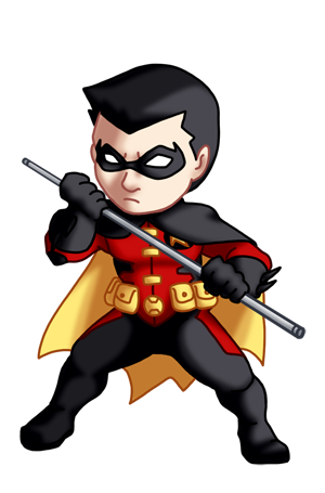 Chibi YJ Robin III Tim Drake