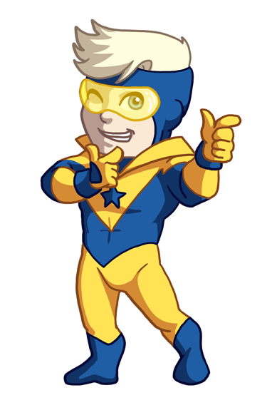 Chibi Booster Gold