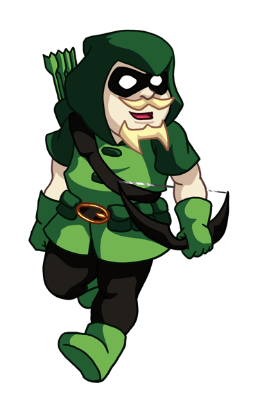 Chibi Green Arrow