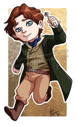 Chibi Eighth Doctor TIME WAR EDITION by TwinEnigma