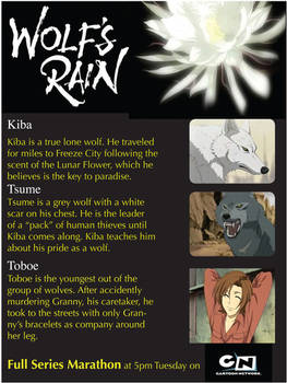 Wolf's Rain Indesign Project
