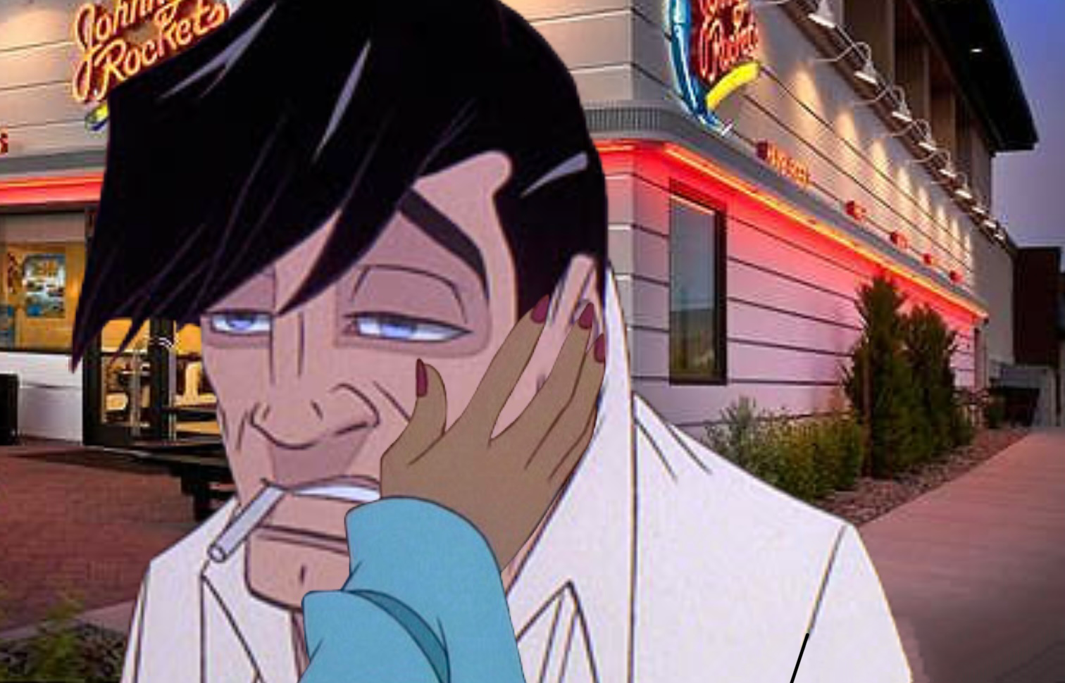 Johnny Rockets: At Night by Aladdin2001 on DeviantArt