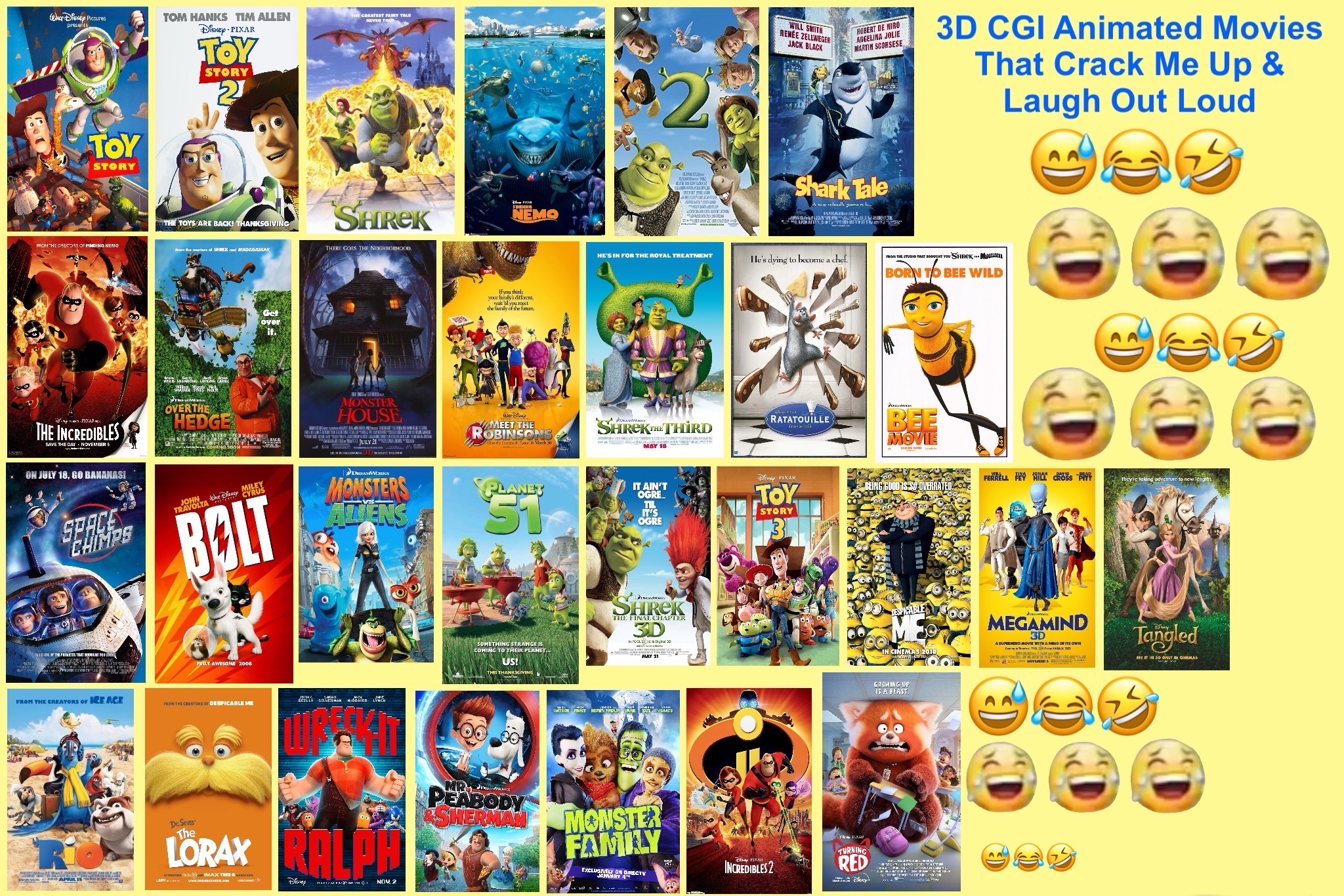 Cgi Animation 3D CGI Animated Movies That Crack Me Up and LOL by Aladdin2001 on ...