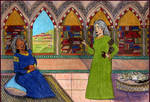 Fatima and Aisha by Eldr-Fire