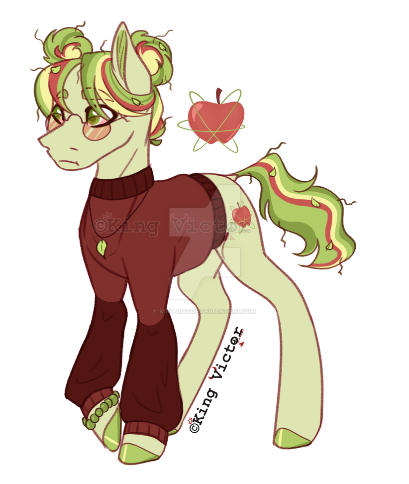 MLP Grid Adopt: Moondancer x AJ (fhroggy) by King-Victor on DeviantArt