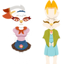 Custom Adoptables - Scorbunny Ladies