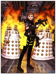 12-12-09 Ace The Dalek Killer by aldemps