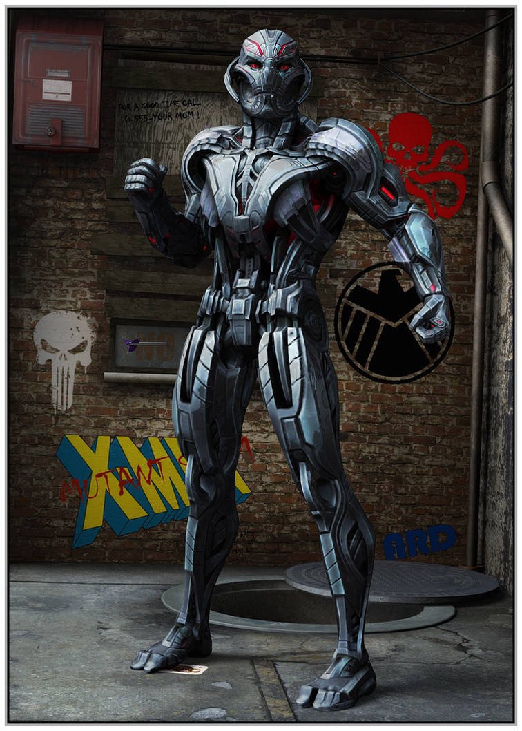 Ultron Long Frame 23-02-14 Ultron by aldemps on DeviantArt