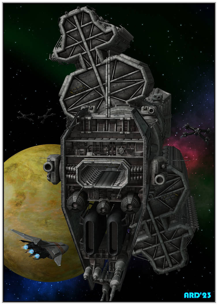 Omega Class Shuttle 23-07-02 Omega Class Destroyer by aldemps on DeviantArt