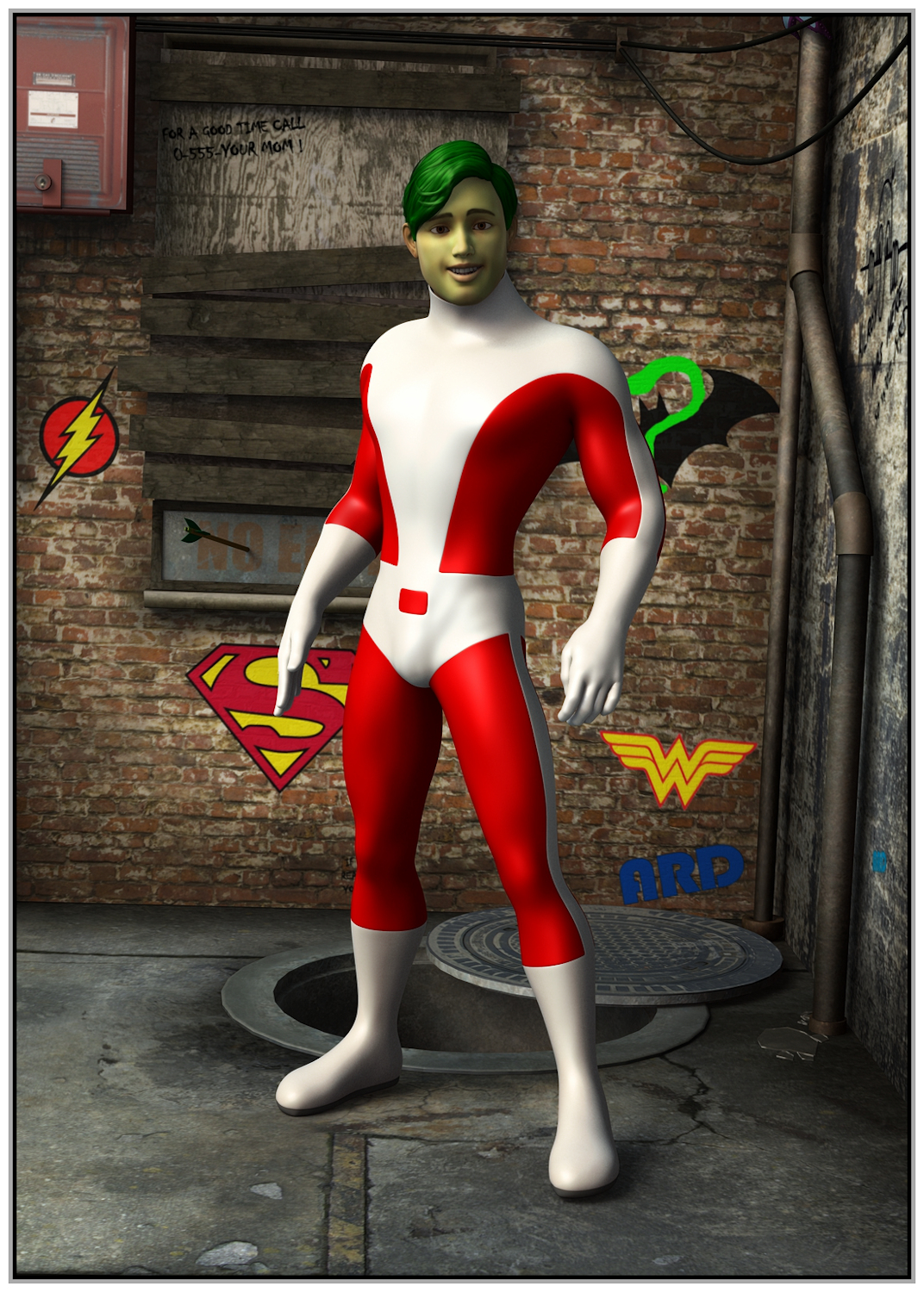 23-08-09 Beast Boy: Changeling by aldemps on DeviantArt