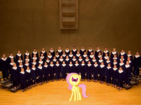 Filly Fluttershy is best Singer