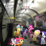 Ponies at the Subway