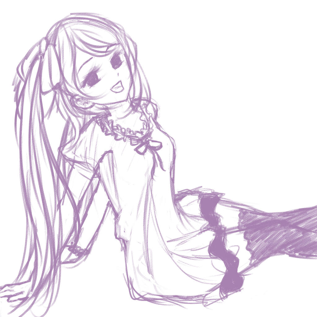 Colorless sketch 2 by MsMelany on DeviantArt