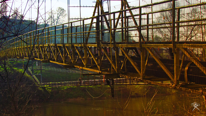 Suspension Bridge in Osorno 2