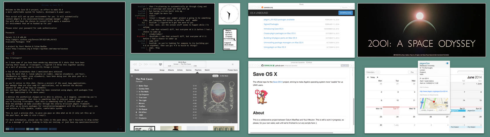 Presenting Save OS X