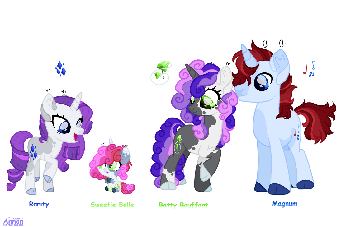 Mlp Rarity's Family mlp - Rarity's Family- by AnnonDragahArt on DeviantArt