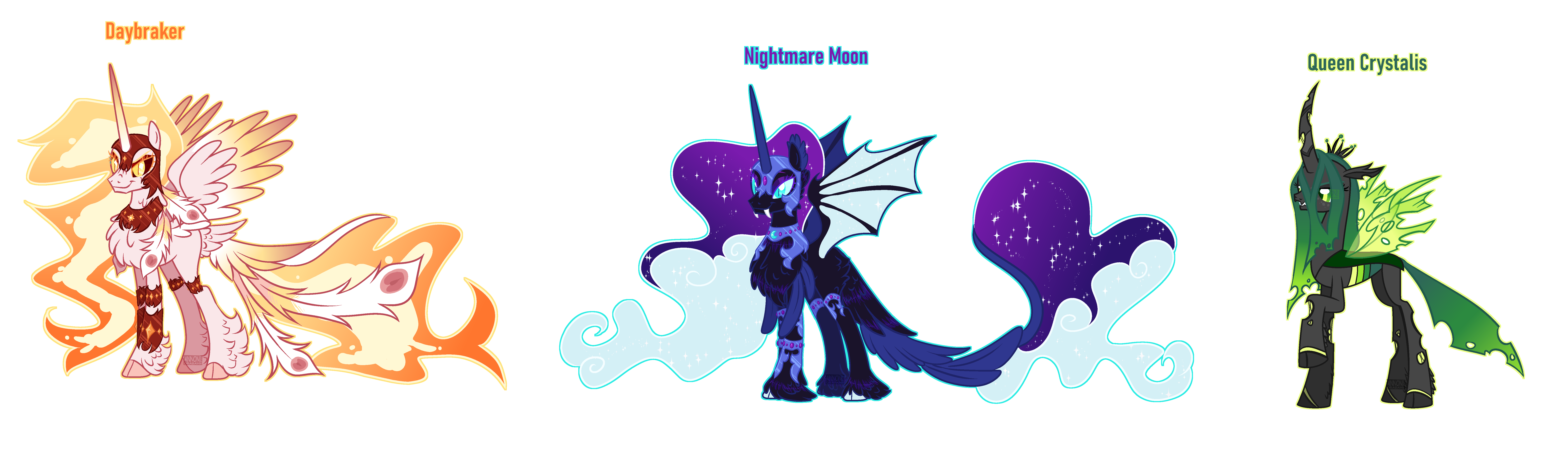MLP - FIM Villians!!?! by AnnonDragahArt on DeviantArt